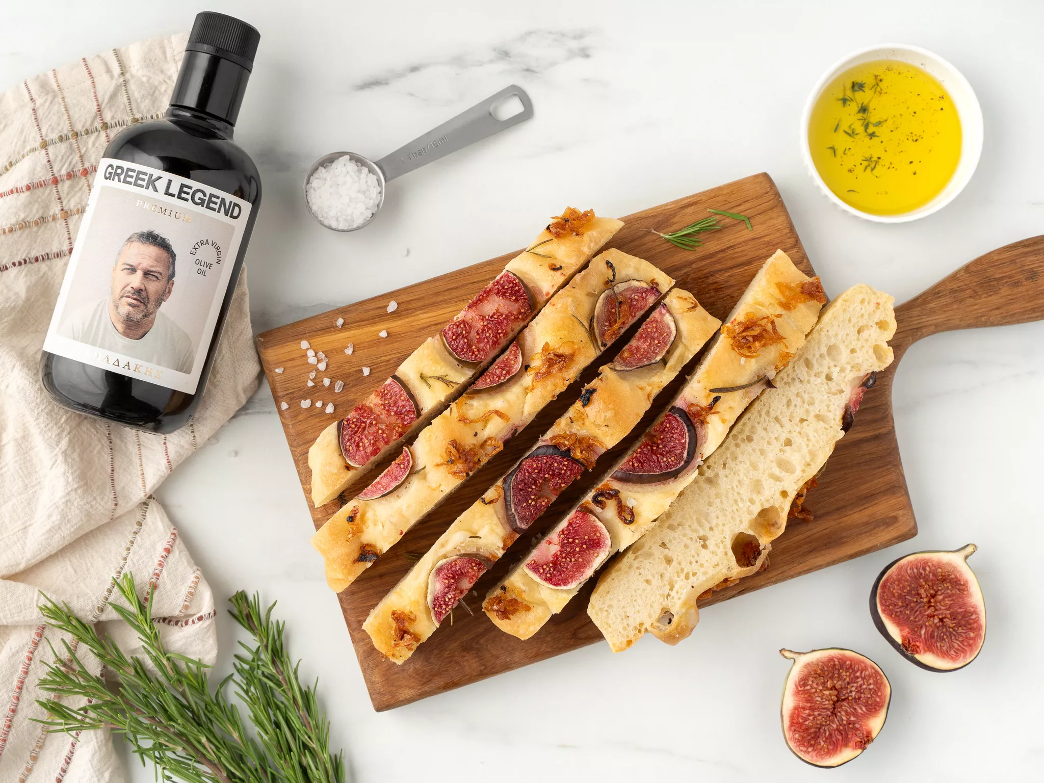 Фокачча с инжиром и оливковым маслом Фокачча с инжиром и оливковым маслом