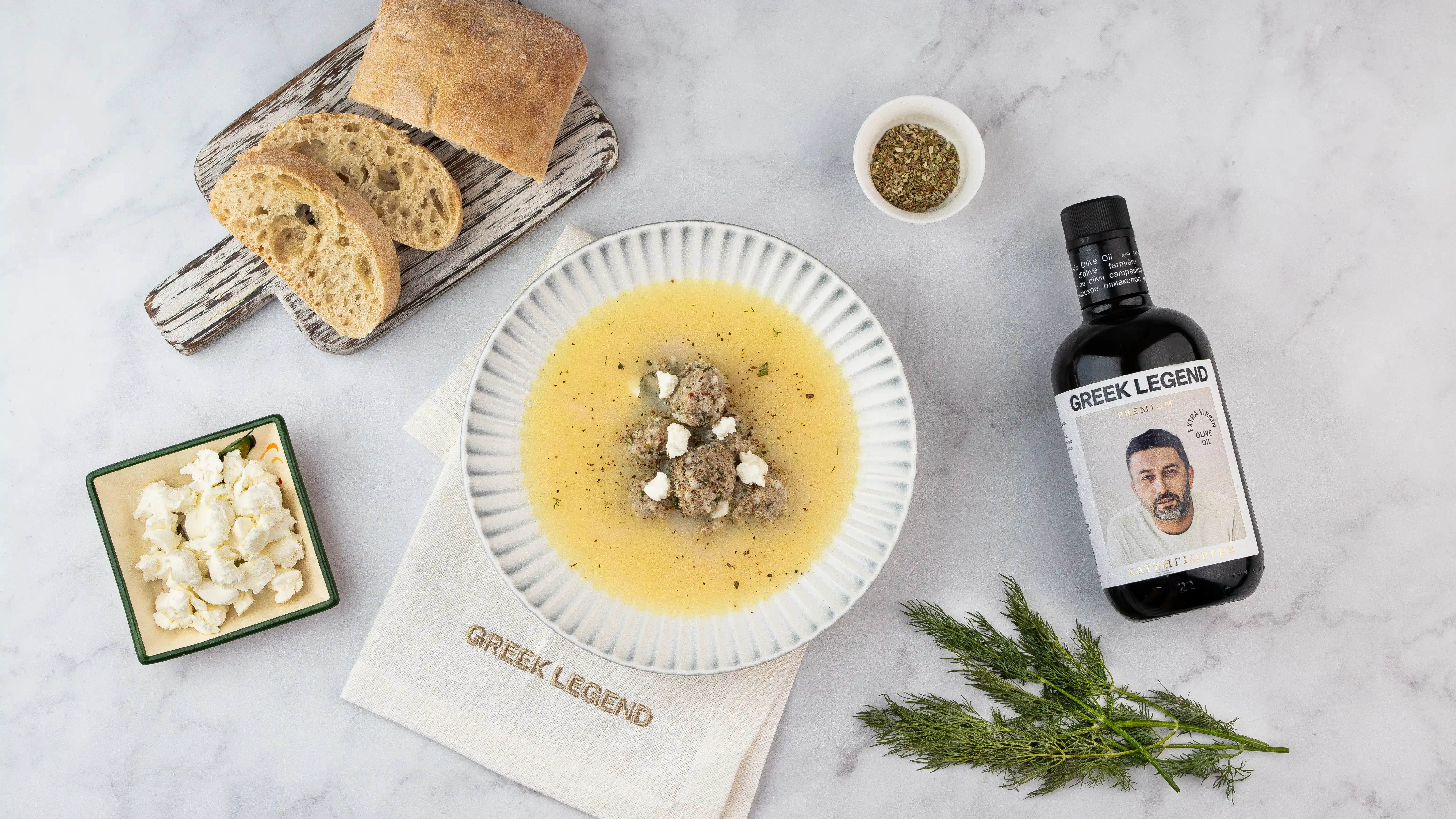 Греческий суп Юварлакья