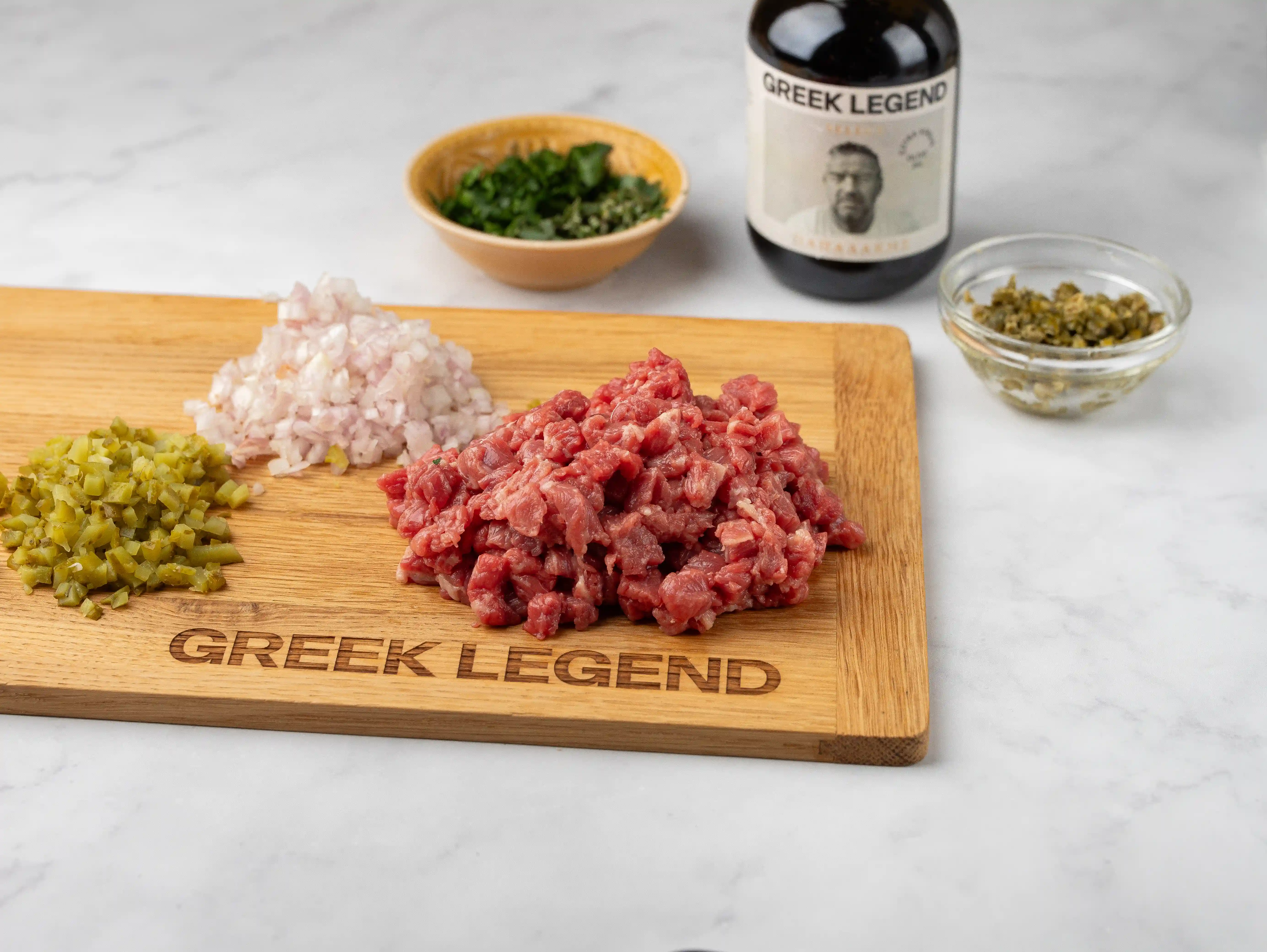 Шаг 2: Нарезка ингредиентов 