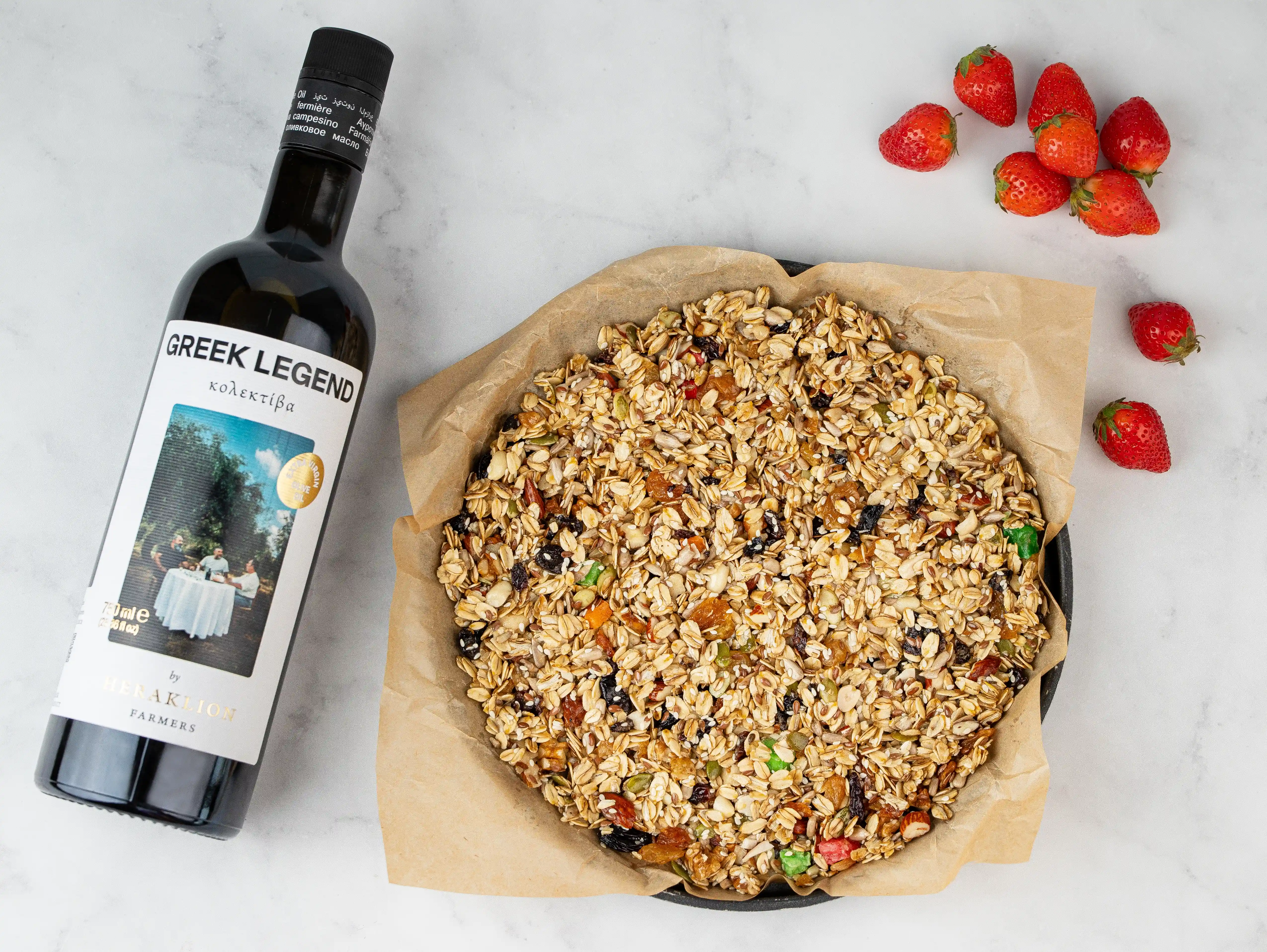 Шаг 2: Смешивание сухих продуктов