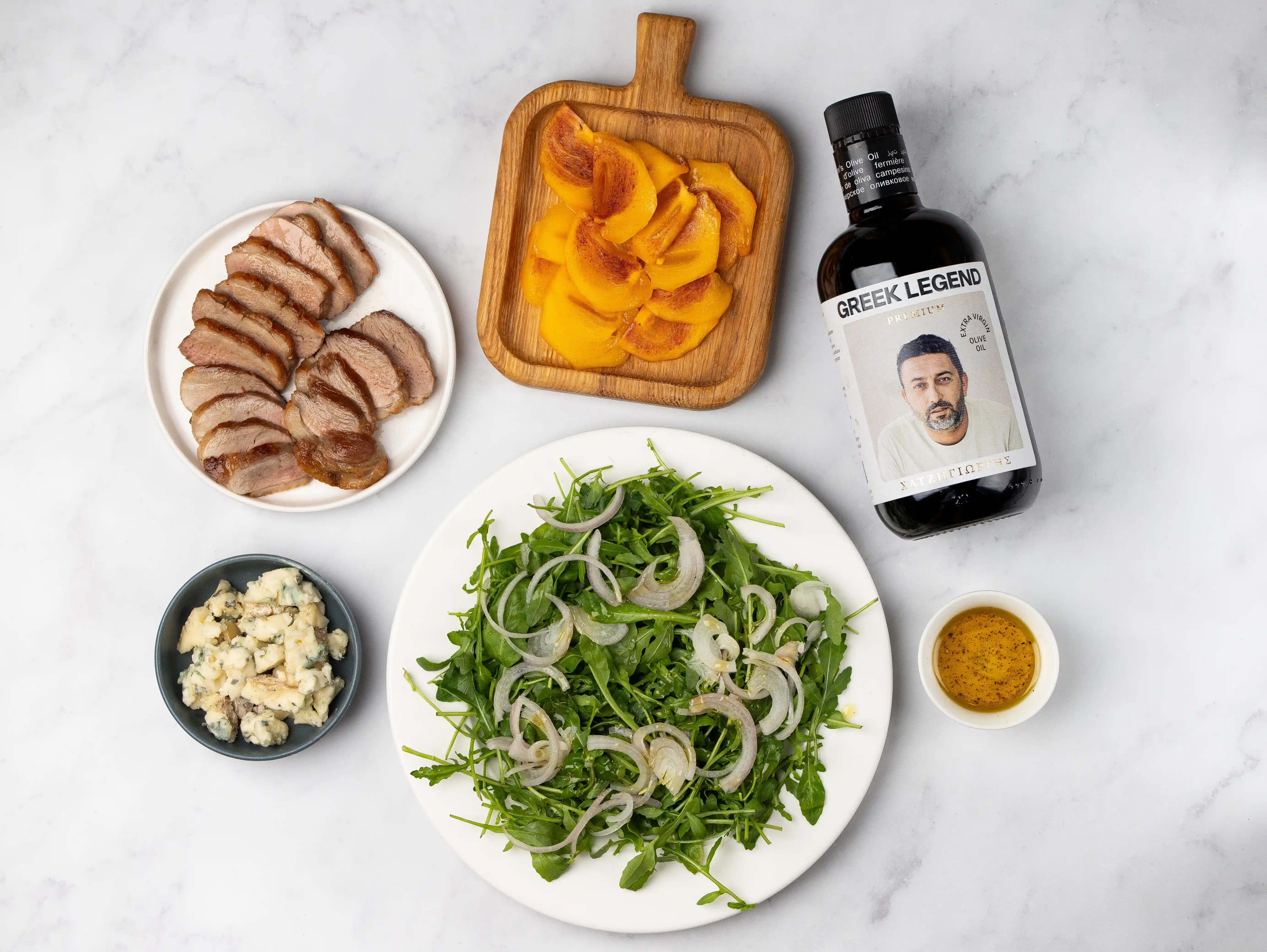 Шаг 3:  Сборка салата