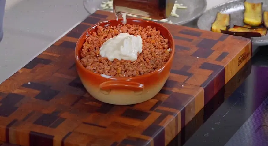 Сборка мусаки: Второй слой