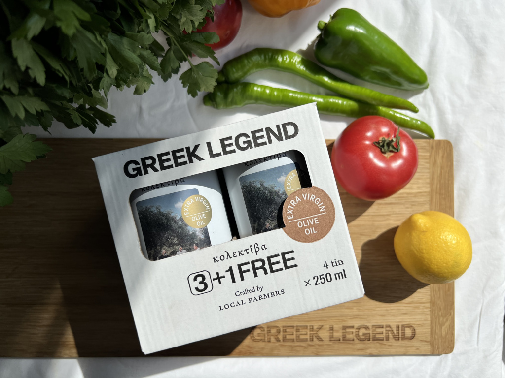 Greek Legend представляет новый формат упаковки – сет 3+1