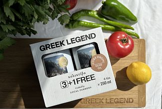 Greek Legend представляет новый формат упаковки – сет 3+1